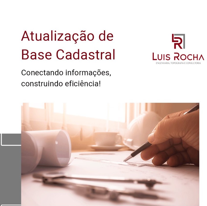 Atualização de base cadastral em planta técnica