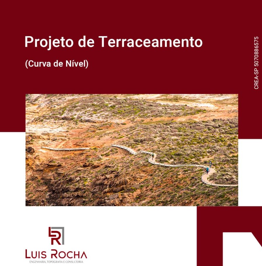Projeto de terraceamento em curva de nível