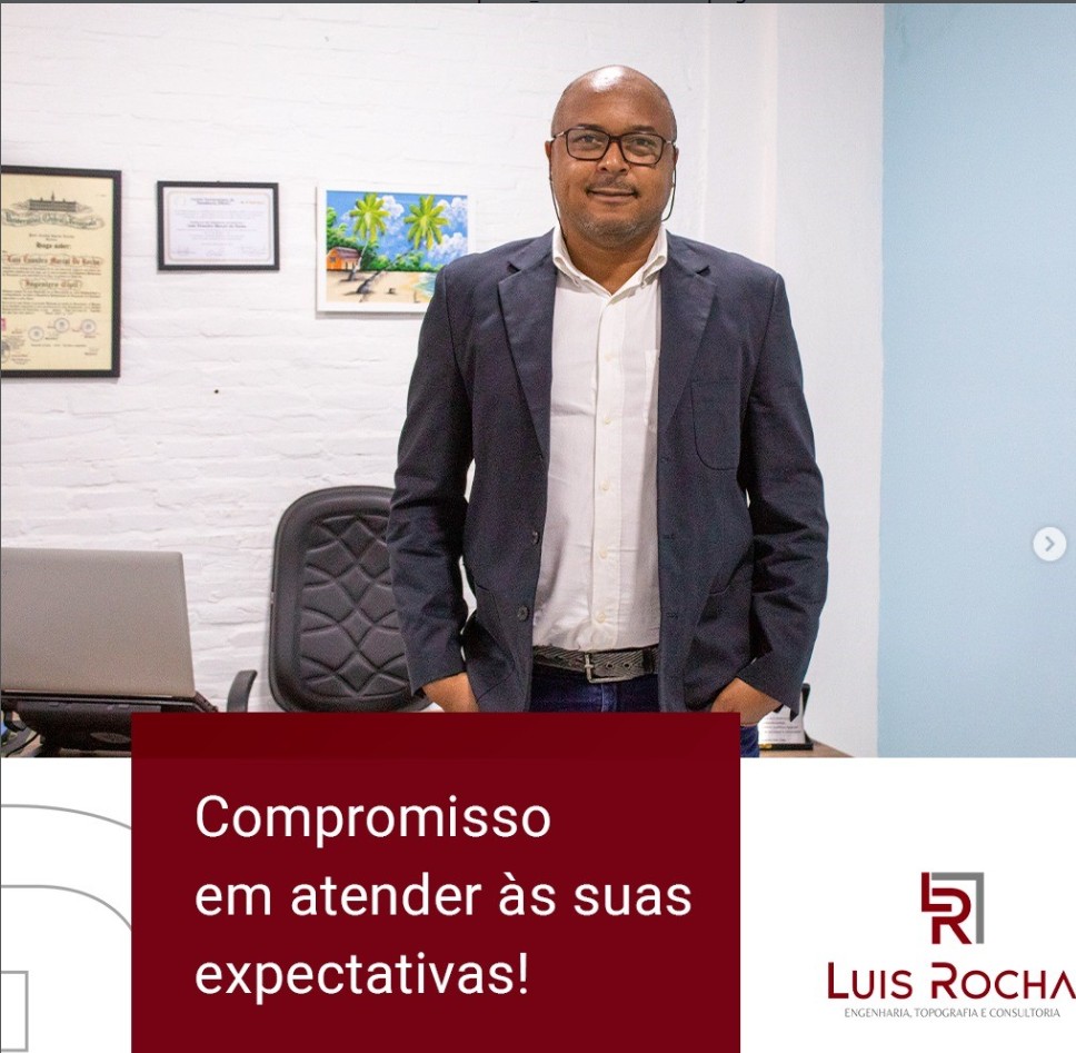 Luís Rocha, engenheiro responsável pela LR Engenharia, Topografia e Consultoria